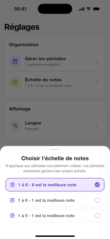 Choisir l’échelle de notes — par sa forme, pas par pays
