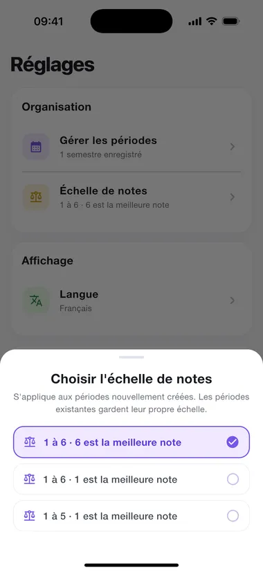 Choisir l’échelle de notes — par sa forme, pas par pays